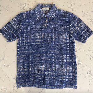 Rare 90s Prada Knitted Printed Polo